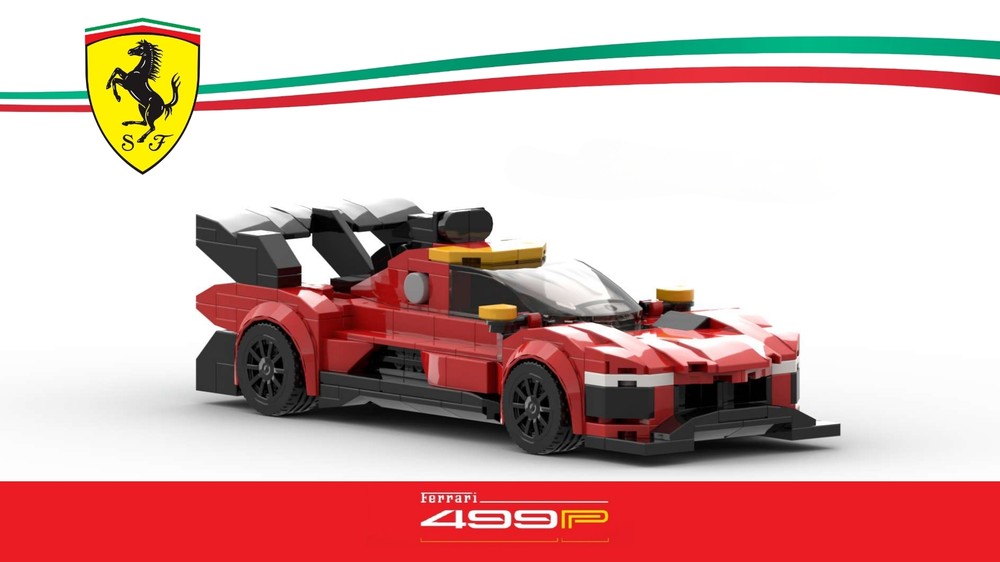 Lego FIA WEC - Ferrari 499P