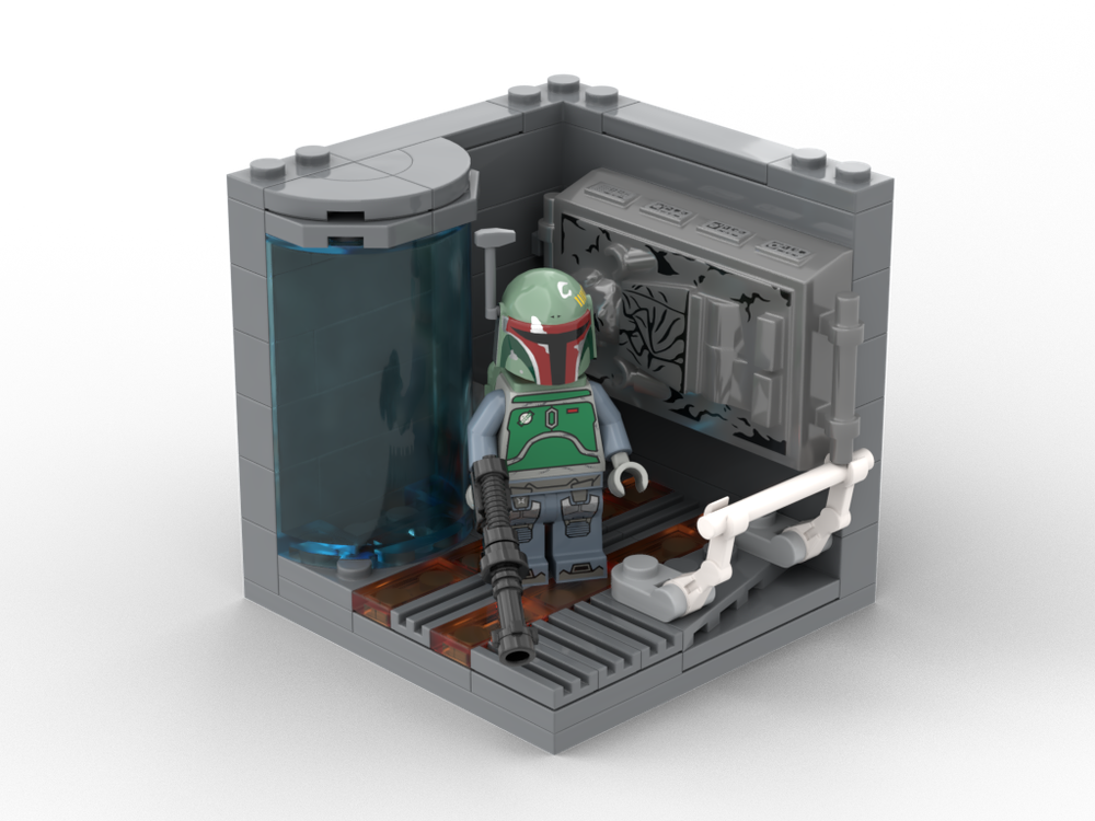 Lego Boba Fet Minifigure Stand