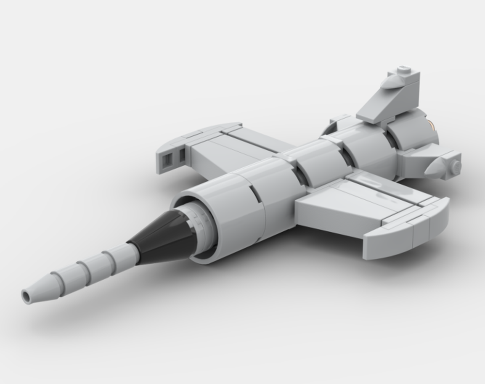 Lego Leduc 022 Ramjet-powered interceptor