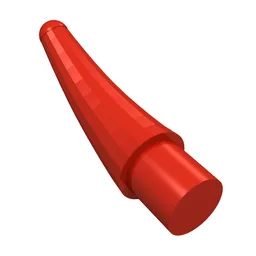 Animal Body Part, Barb / Claw / Tooth / Talon / Horn, Small / Red