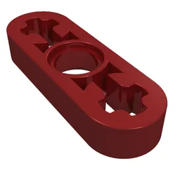 Technic Beam 1 x 3 Thin / Dark Red