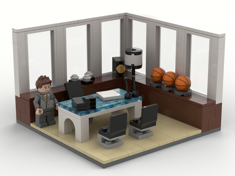 Lego Suits: Harvey's Office