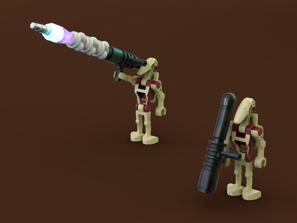 Lego Star Wars - Weaponry Item 3 - CIS Infantry Rocket Launcher 1
