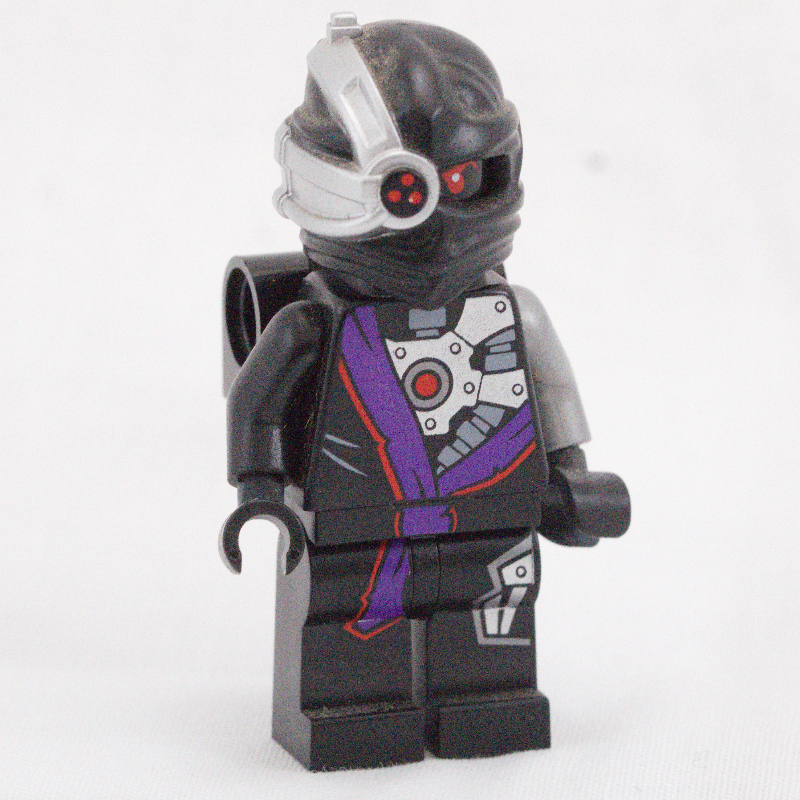 Lego Nindroid Warrior with Neck Bracket