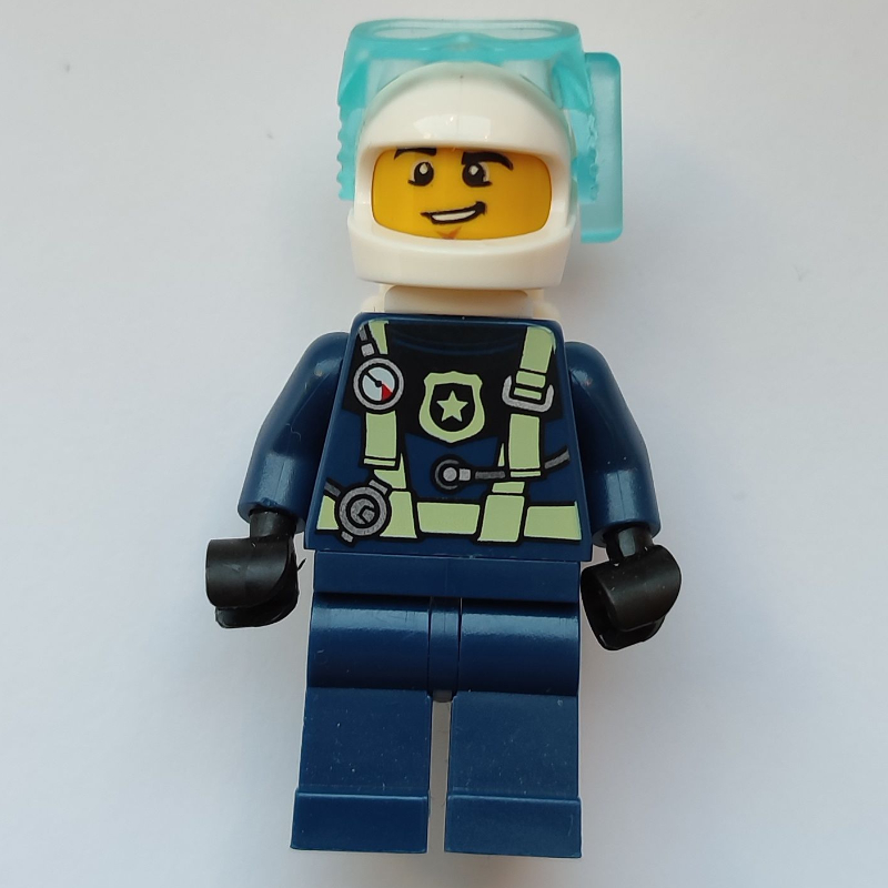 Lego Policeman, Diving Suit (Carl Confidential)