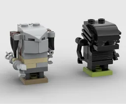 Mini-brickheadz - Alien vs Predator