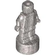 Minifig Trophy Statuette / Metallic Silver