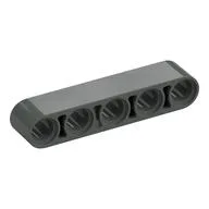 Technic Beam 1 x 5 Thick / Dark Gray