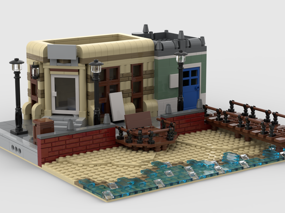 Lego Irish Corner Store Modular