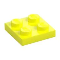 Plate 2 x 2 / Vibrant Yellow