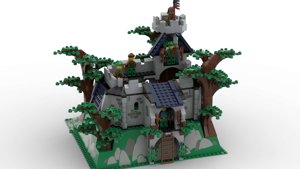 Lego Forestmen Hill Fort