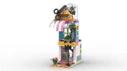 41743 Hair salon modular