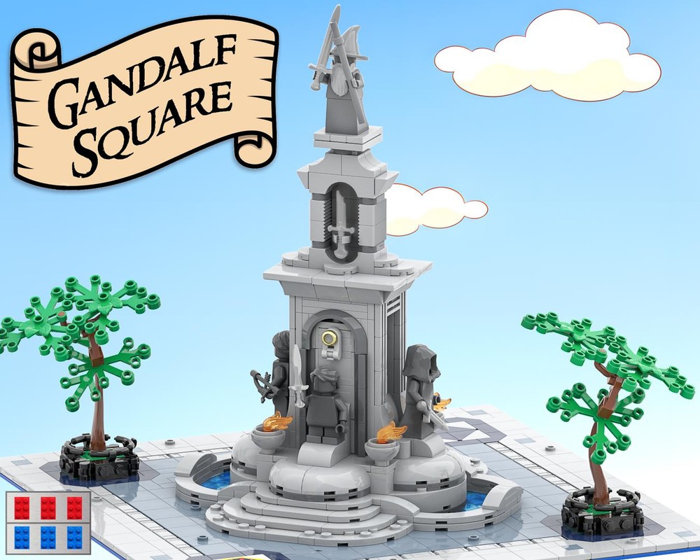 Lego Modular Gandalf Square