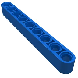 Technic Beam 1 x 9 Thick / Blue