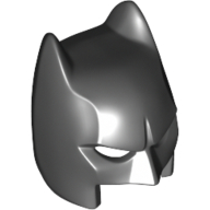Lego Mask, Batman Cowl Open Chin [Plain] / Black