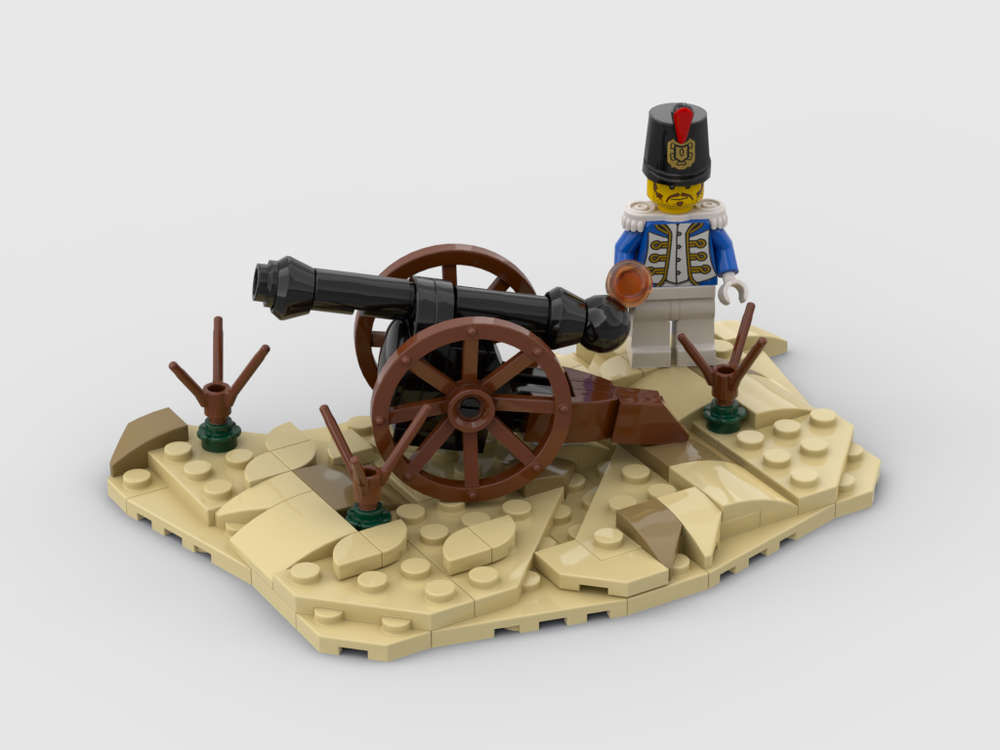 Lego Cannon small diorama