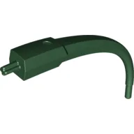 Large Figure Tail / Horn / Dark Green