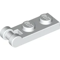 Plate Special 1 x 2 with Handle on End [Closed Ends] / White
