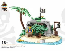 1889 Pirate's Treasure Hold Remake 2024