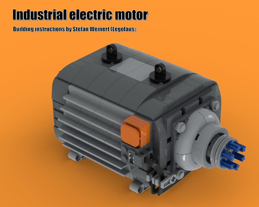 Lego Industrial electric motor