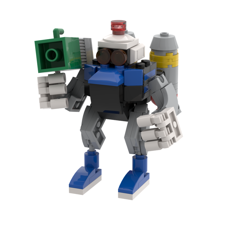 Lego Heavy Gunner from Sonic Mania