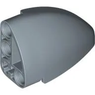 Technic Panel Round Corner 5 x 3 x 2 Left / Sand Blue
