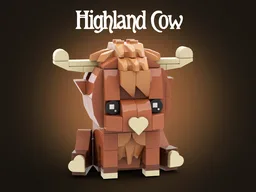 Highland Cow Brickheadz