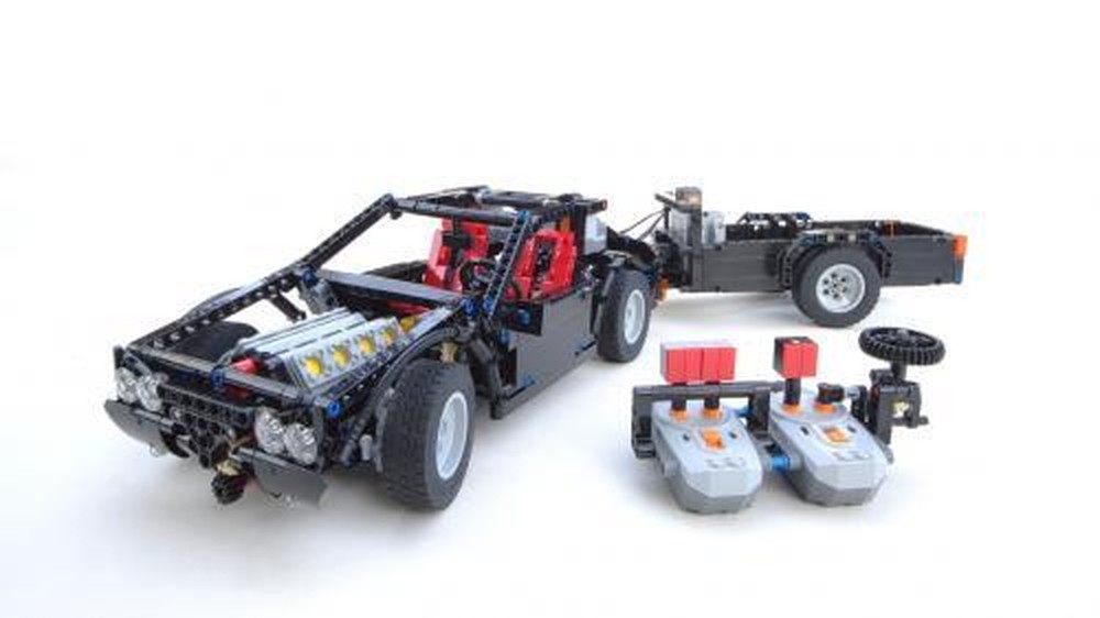 Lego Technic Car with Trailer