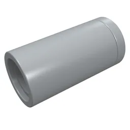 Technic Pin Connector Round [No Slot] / Light Bluish Gray
