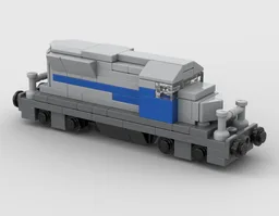 microscale diesel locomotive (santa fe based)