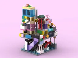 Mini Ninjago City Apartments