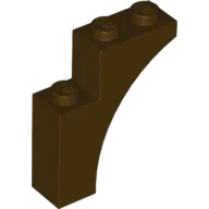 Brick Arch 1 x 3 x 3 [Gothic] / Dark Brown