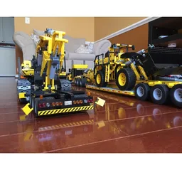Lowboy Trailer Jeep
