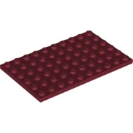 Plate 6 x 10 / Dark Red