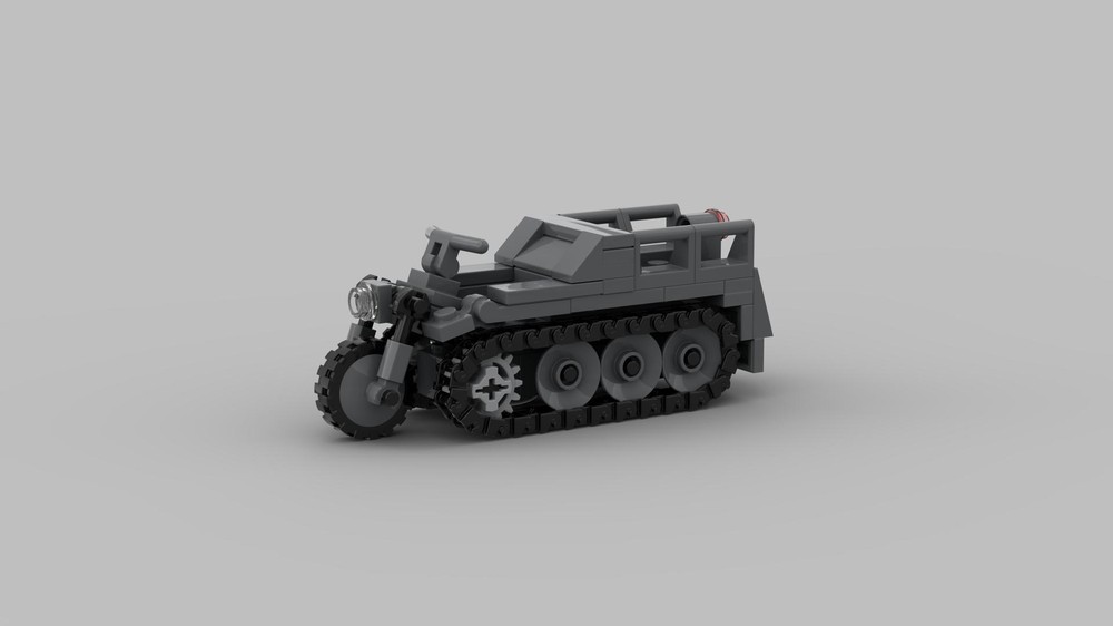 Lego Kettenkrad - Minifig Scale - Sd.Kfz. 2