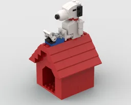 Snoopy with Doghouse