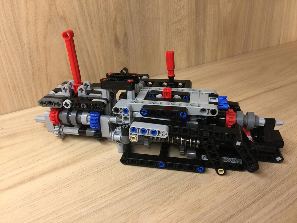 Lego 6+6R变速箱 带离合 Gearbox avec Clutch