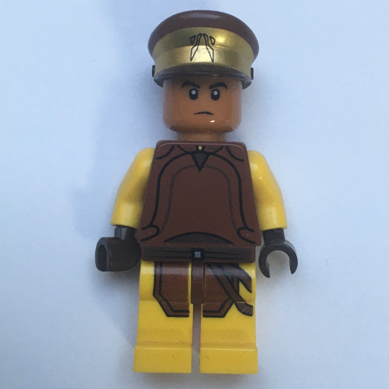 Lego Naboo Security Guard, Medium Nougat Skin