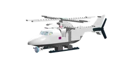 White Helicopter