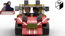 Dune Buggy Puma From Film " Altrimenti ci arrabbiamo!"