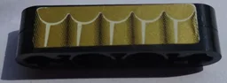 Stickered Assembly 4 x 1 with White Ridges on Gold Background Pattern (Sticker) - Set 8007