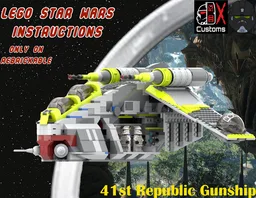 ROTS Republic Gunship (Classic-style)