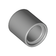 Lego Technic Pin Connector Round 1L [Beam] / Light Bluish Gray