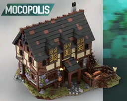 Medieval Trader`s House & Farm