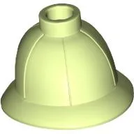 Hat / Pith Helmet / Yellowish Green