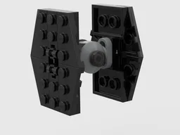 Micro scale outland TIE fighter