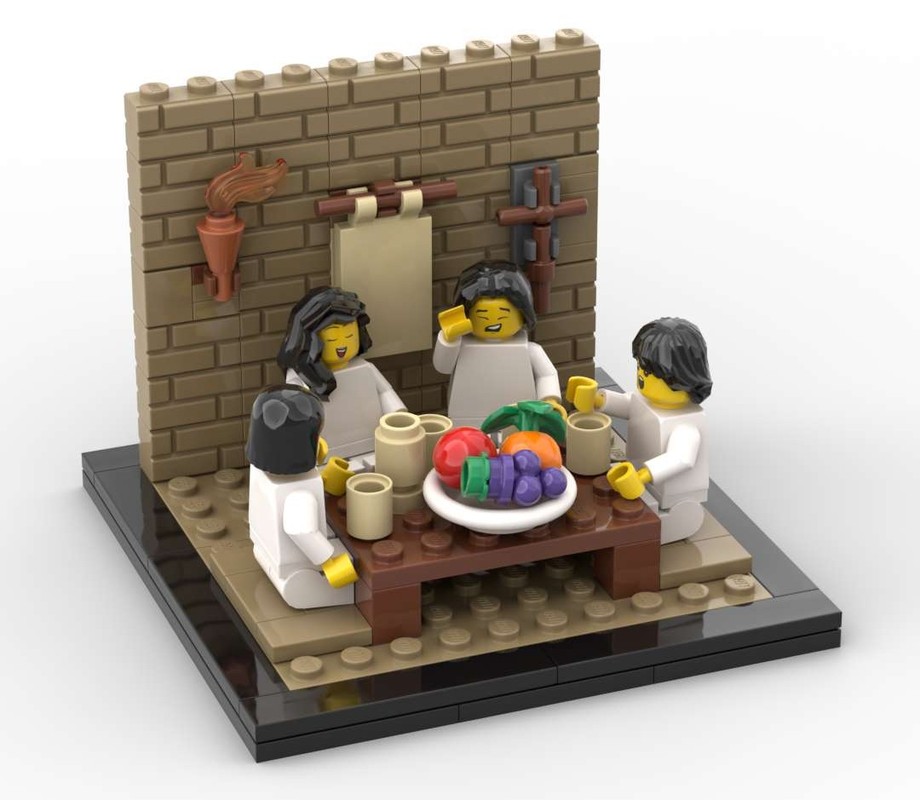 Lego The Early Church - Family Worship Time - Singing & Prayer - Christian Bible Diorama