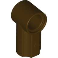 Lego Technic Axle and Pin Connector Angled #1 / Dark Brown