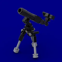Refractor on EQ mounting for minifigures