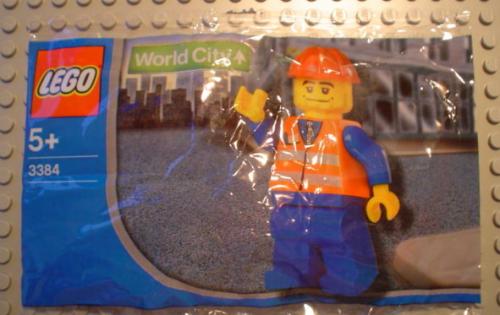 Lego Train Worker Chupa Chups Promotional